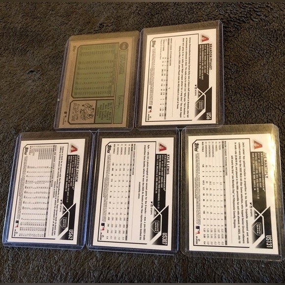 Brandon Pfaadt 2023 Topps Update Rookie Card-Mantiply-Lewis-Longoria-Diamondback - Picture 2 of 2